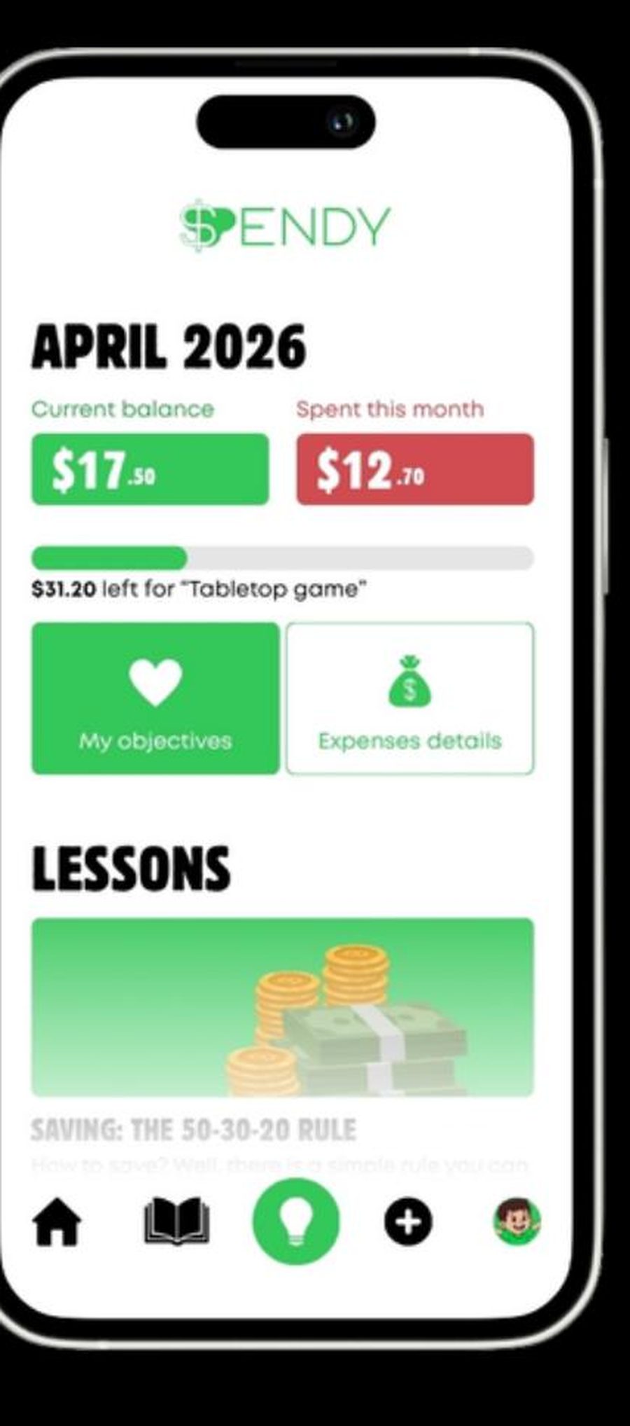 $pendy mobile app screen